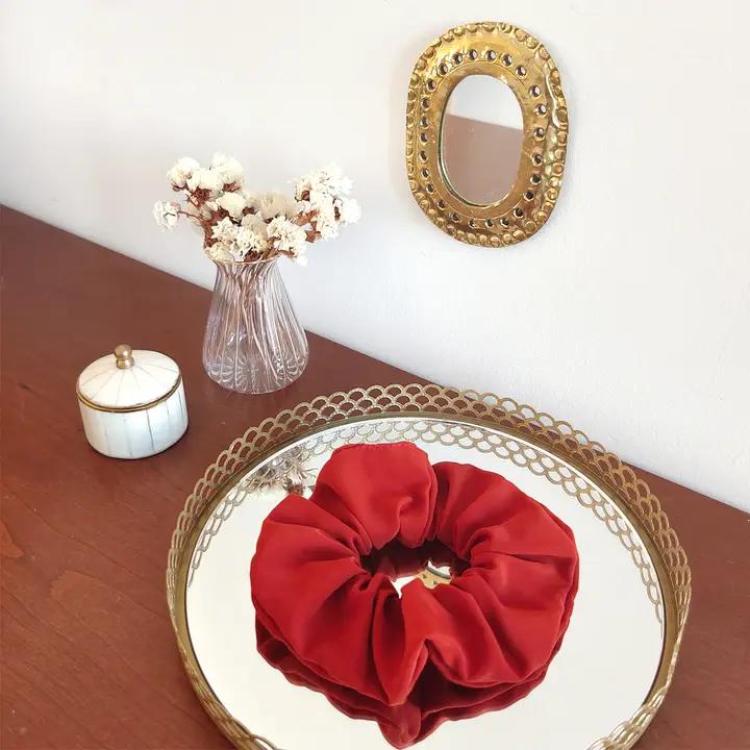 Laure Derrey Scrunchie Terracotta