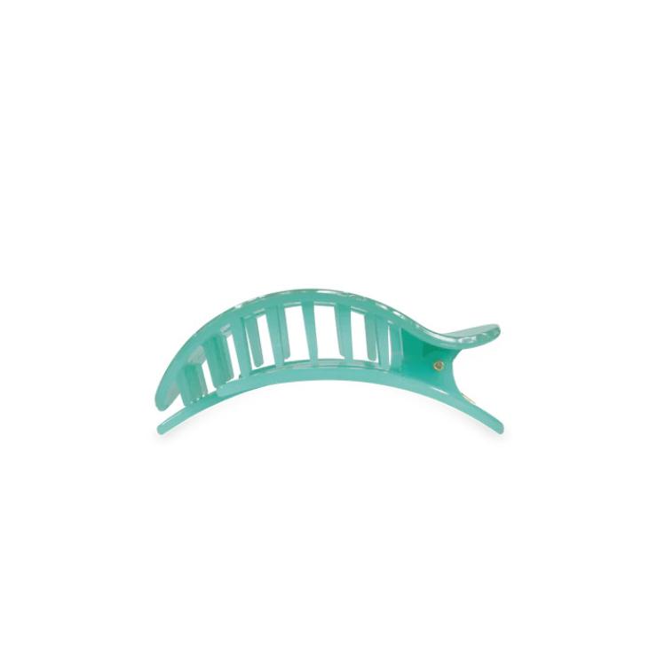 Teleties Flat Round Clip klein Spring Splash