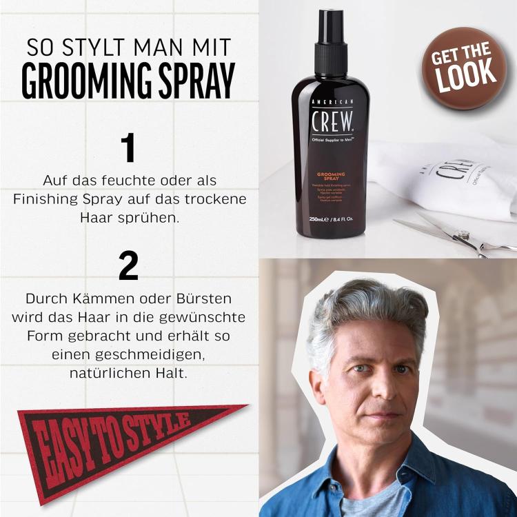 American Crew Grooming Hairspray, flexibler Halt