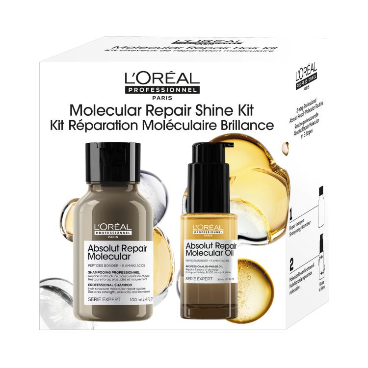 Loreal Absolut Repair Molekular Repair & Shine Kit