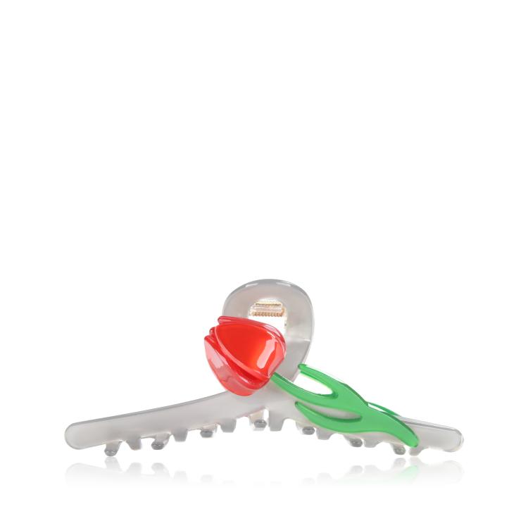 Helly Hair Haarklammer Tulpe grau