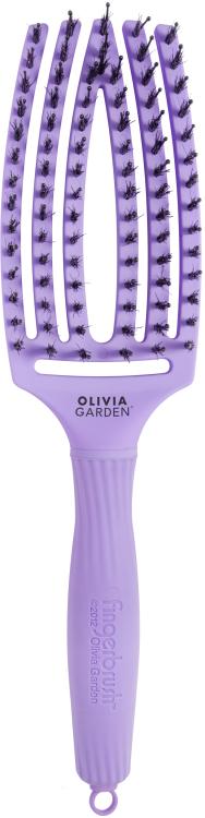 Olivia Garden Fingerbrush Combo Lavender Medium, 6-reihig