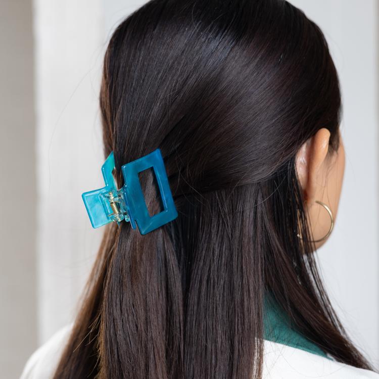 Helly Hair eckig aqua