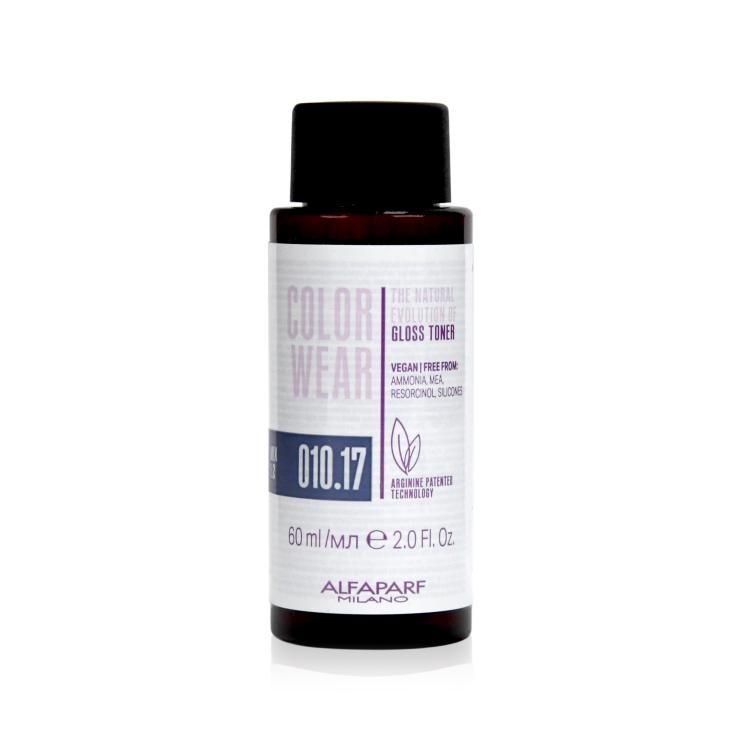 Alfaparf Color Wear Gloss Toner 010.17 Soft Lightest Ash Matte Blonde