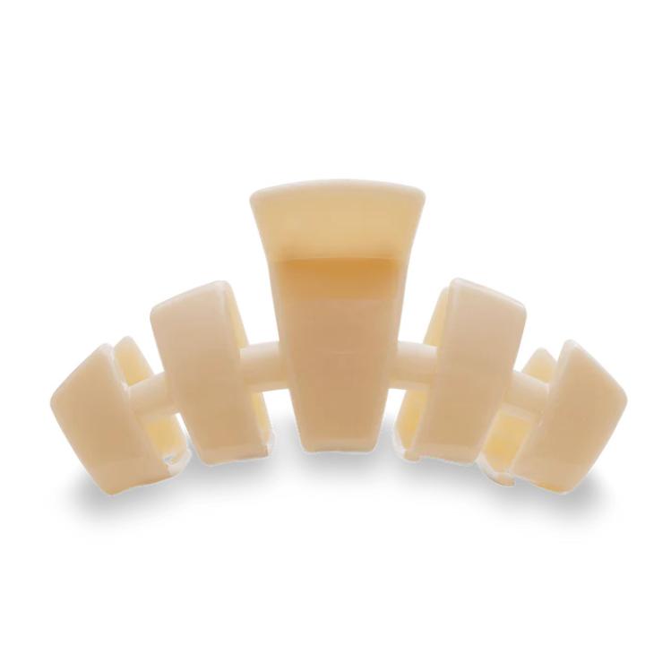 Teleties Classic Hair Clip Almond Beige groß