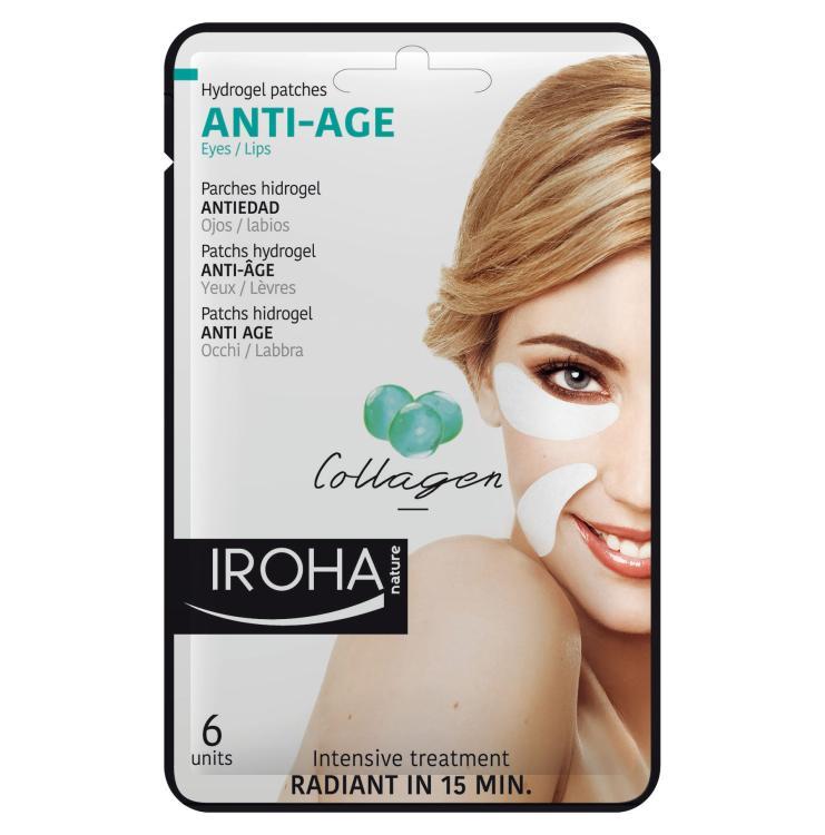 Iroha Anti-Age Eye & Lip Pads, 3 Anwendungen