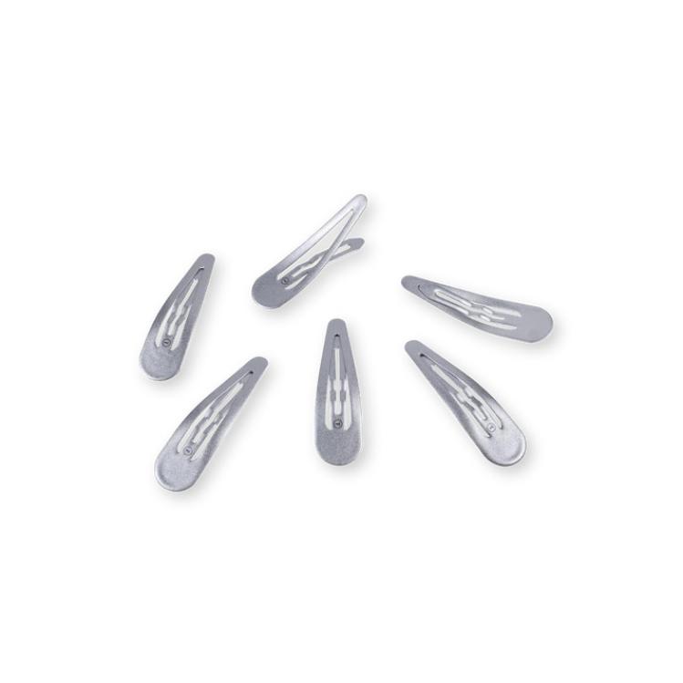 Teleties Snap Clip Silver