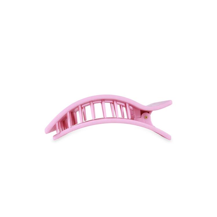 Teleties Small Flat Rectangle Hair Clip Merry Pinkmas