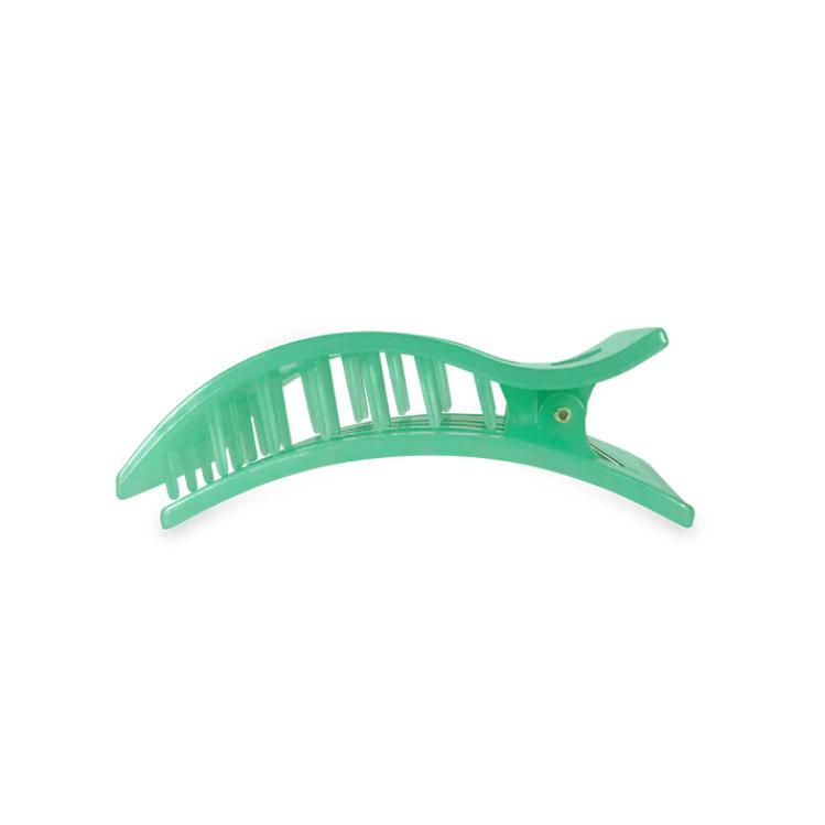 Teleties Medium Flat Rectangle Hair Clip Spring Splash
