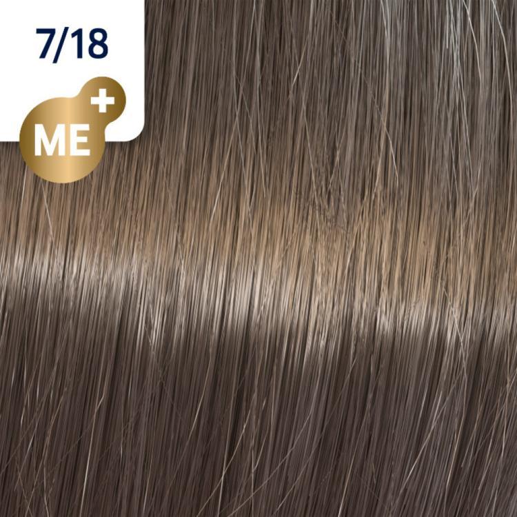 Wella Koleston Perfect me 7/18 Mittelblond Asch-Perl