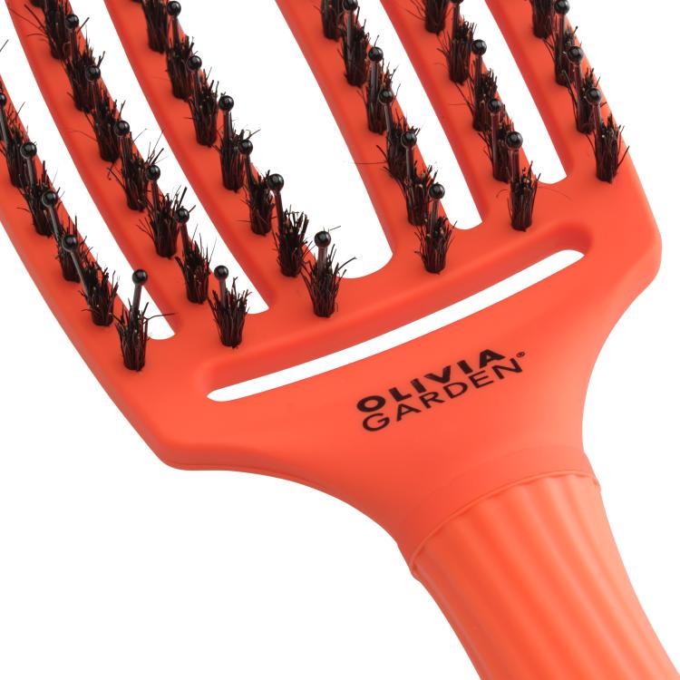 Olivia Garden Fingerbrush Combo Orange Spritz Medium, 6-reihig
