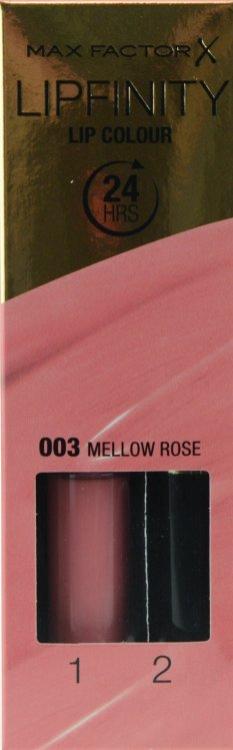 Max Factor Lipfinity 003 Mellow Rose