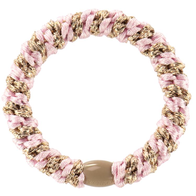 Kknekki  Light Pink-Beige glitter Stripe
