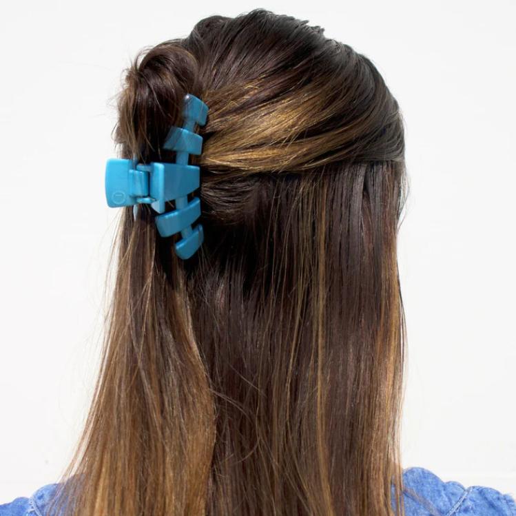 Teleties Classic Hair Clip medium Summer Sky