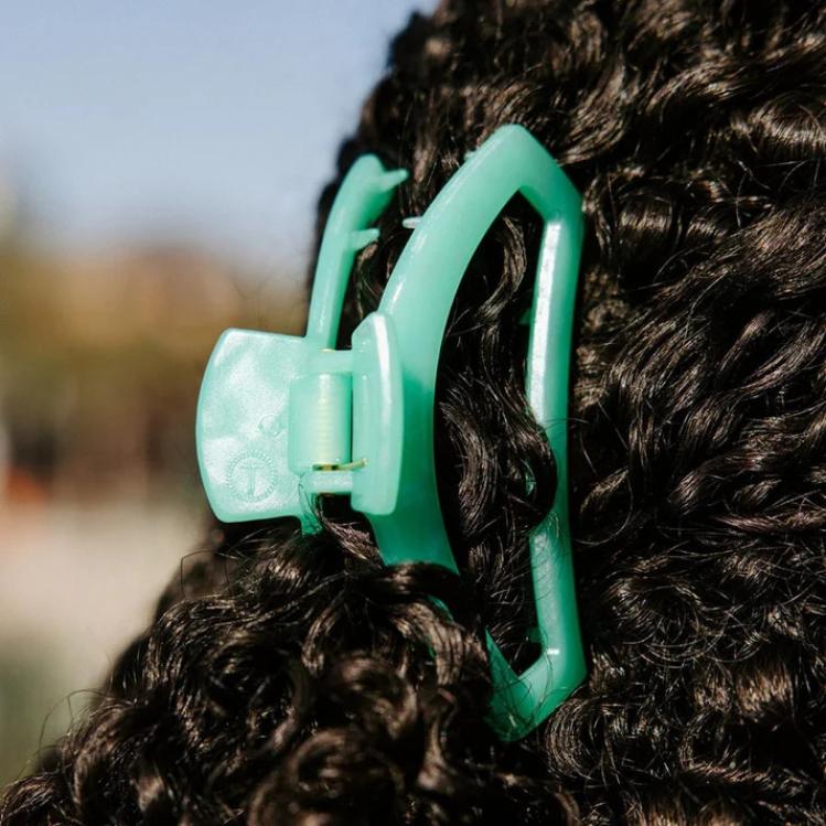 Teleties Open Hair Clip Spring Splash medium