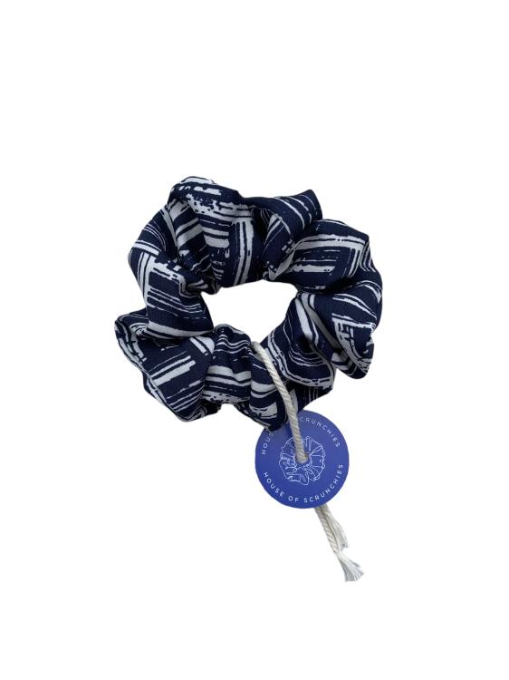 House of Scrunchies Blue/White Maritim Midi