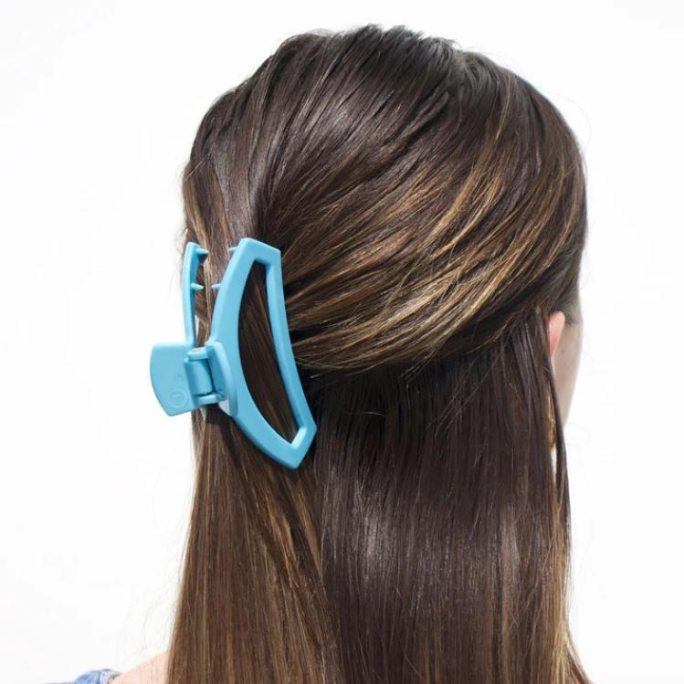 Teleties Open Hair Clip Summer Sky medium