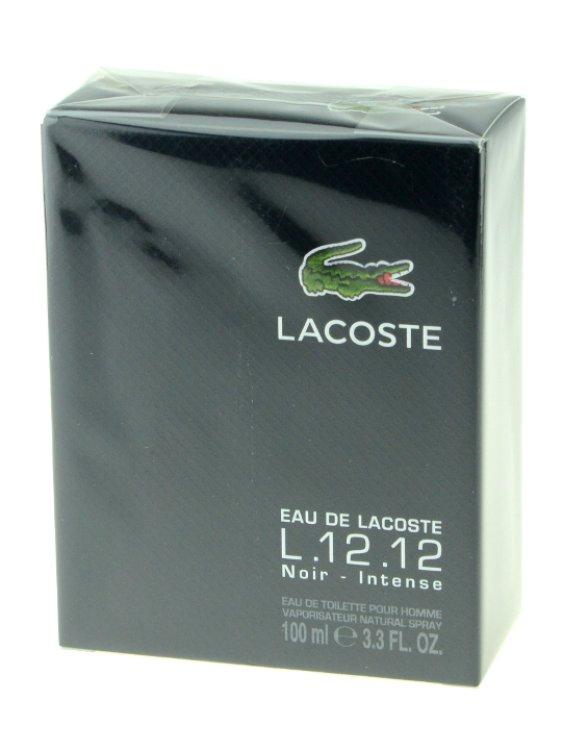Lacoste L12.12 Noir-Intense Eau de Toilette Pour Homme