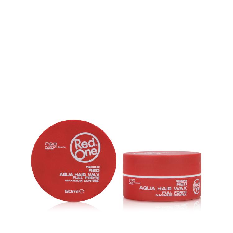 Red One Aqua Hair Wax Red miniwachs