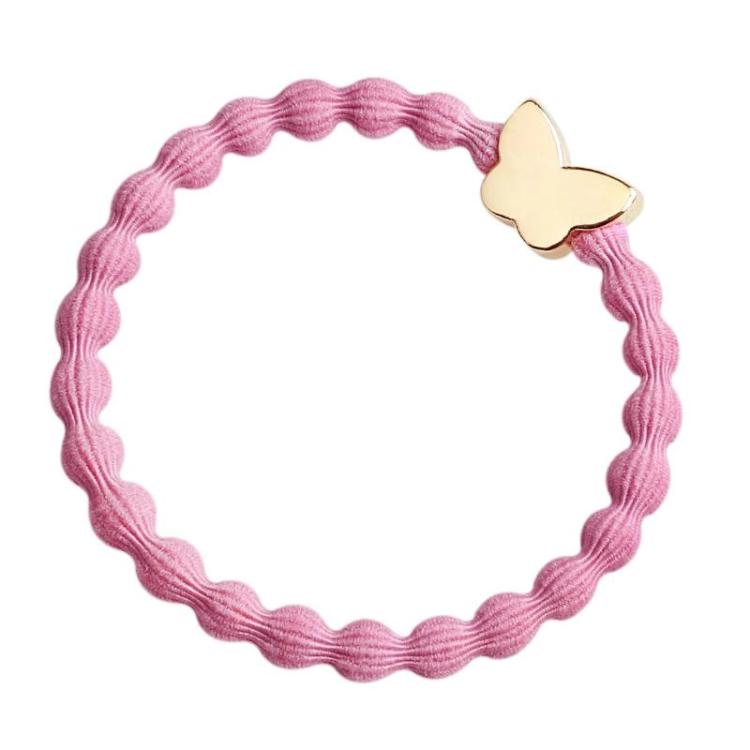ByEloise London Golden Butterfly Rose Pink