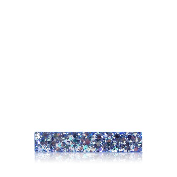 CG Home gerader Mini Clip Holographisch Blau