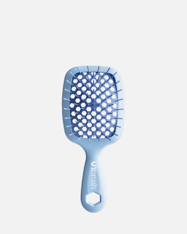 UNbrush Detangling Hair Brush Mini Periwinkle