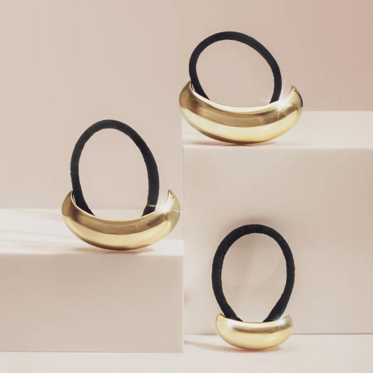 Kitsch Gold Metal Cloud Cuff - Medium