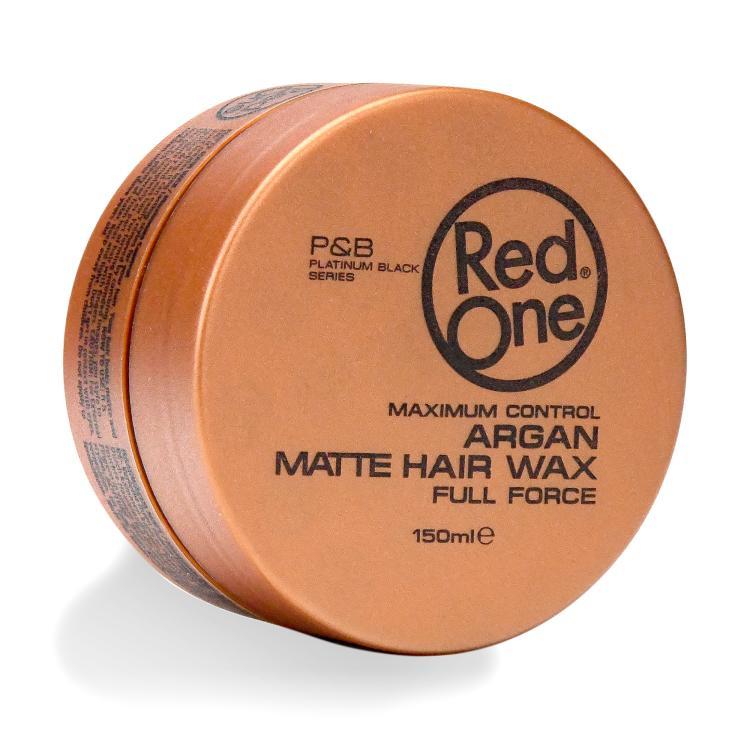 Red One Argan Matte Hair Wax Full Force 