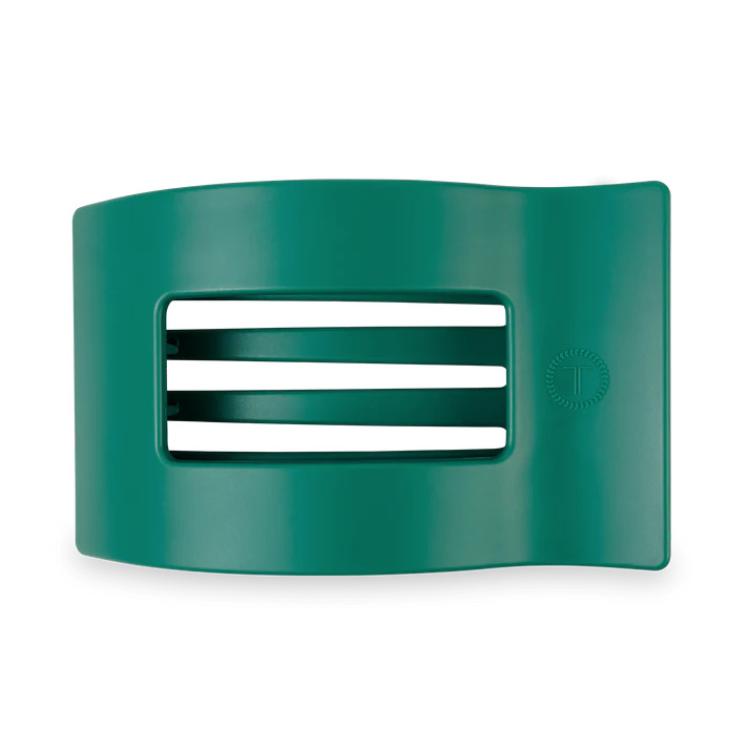 Teleties Large Flat Rectangle Hair Clip Fir Real