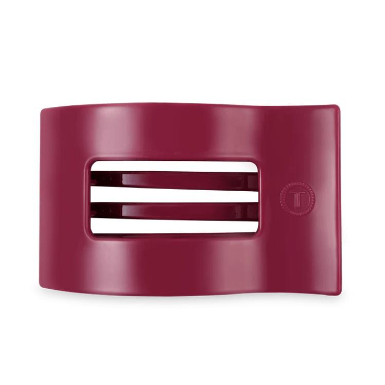 Teleties Large Flat Rectangle Hair Clip Wilde Side