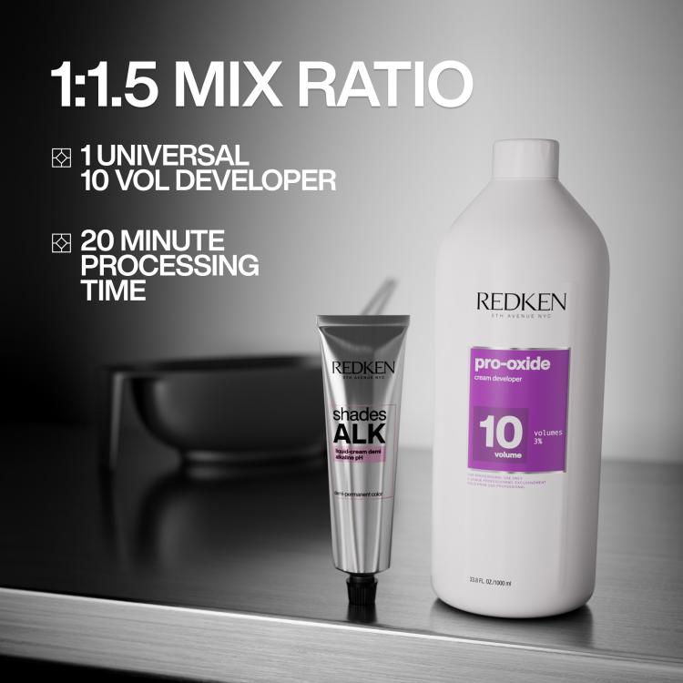 Redken Shades Alk Liquid-Cream Demi Alkaline pH