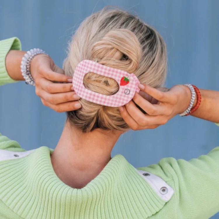 Teleties Flat Round Clip groß Handpicked