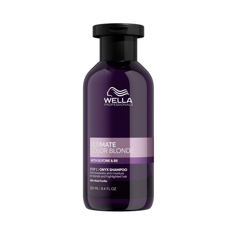 Wella Ultimate Color Blonde Onyx Shampoo - Step 1