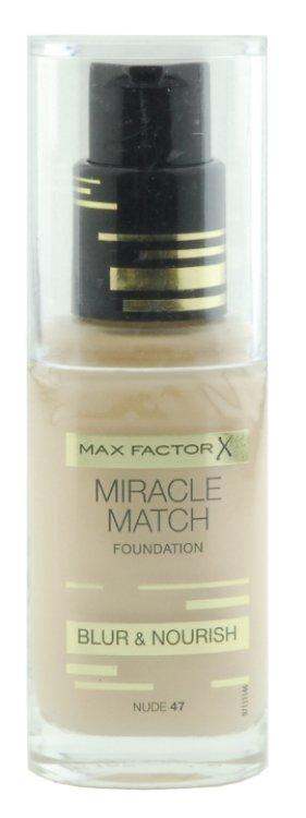 Max Factor Miracle Match Foundation 47 Nude