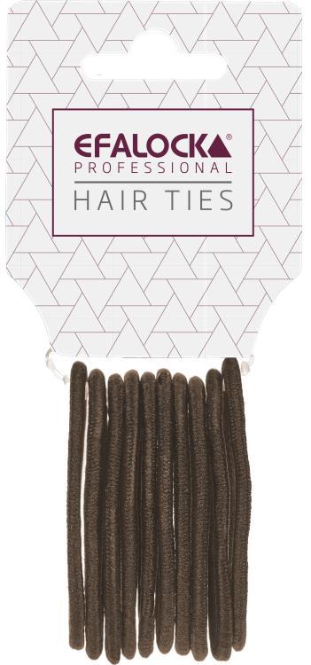 Efalock Hair Tie std. 50mm braun