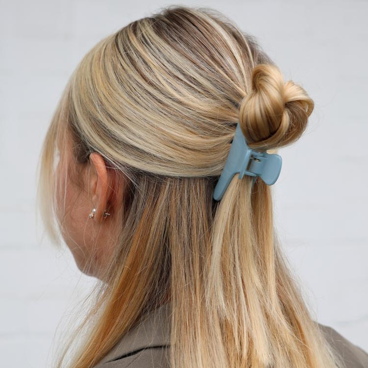 Helly Hair Haarklammer Julie hellblau