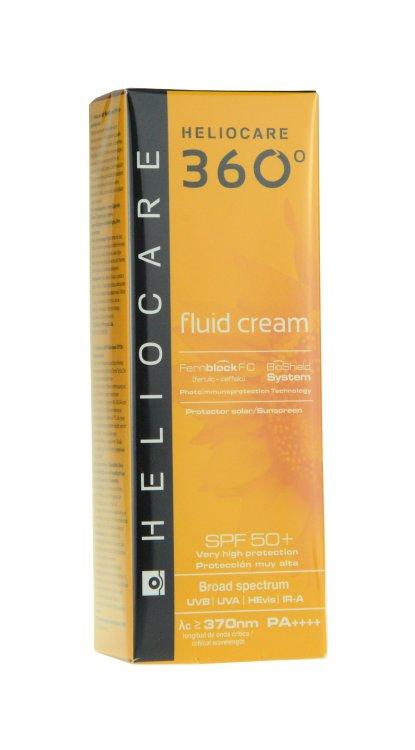 Heliocare 360 fluid cream LSF50+