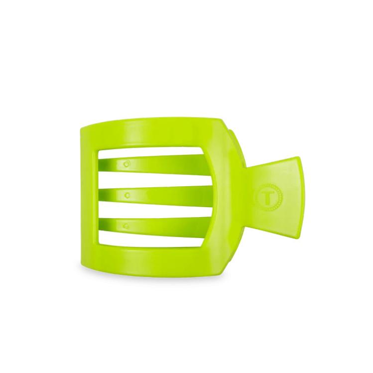 Teleties Medium Flat Square Hair Clip Summer Brights