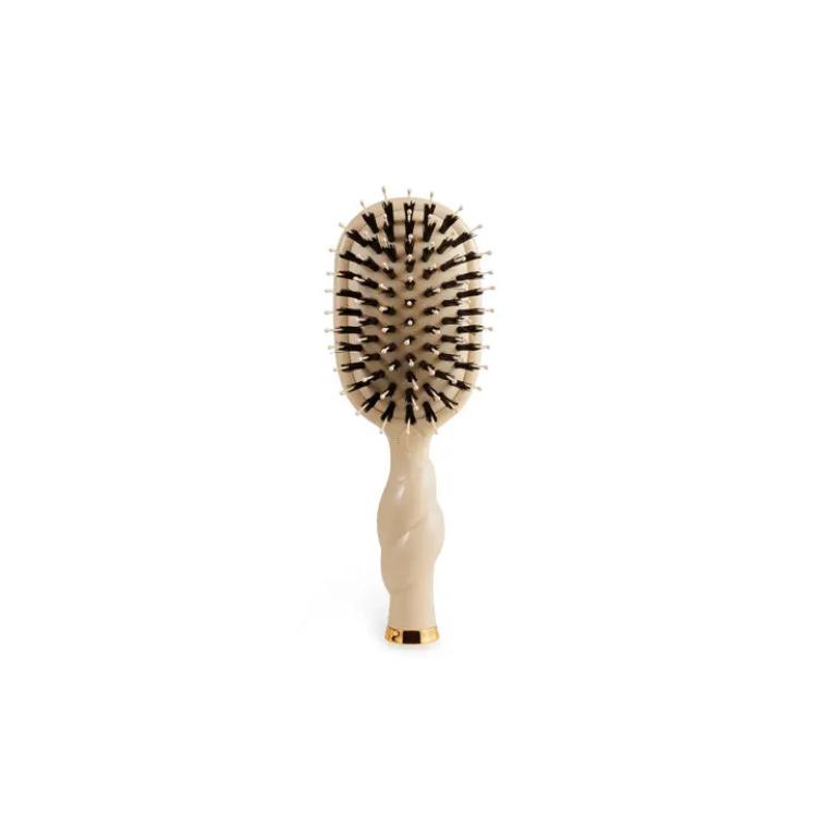 Teleties Mini Boar Brush Tan
