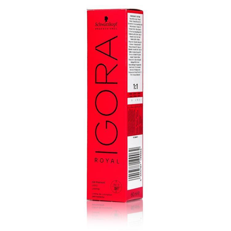 Igora Royal 4-33 Mittelbraun Matt Extra Matt Asch
