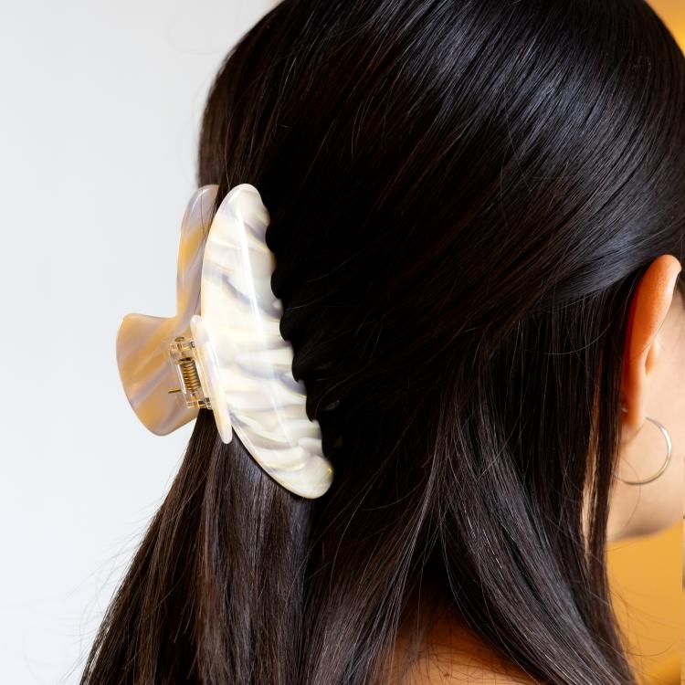 Helly Hair Haarklammer Lara 2 gold lavendel
