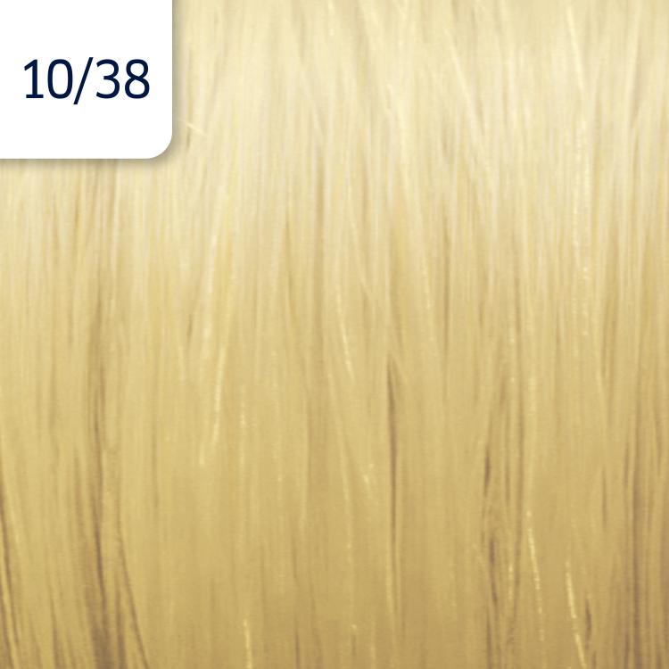 Wella Illumina Color 10/38 Hell-Lichtblond Gold-Perl