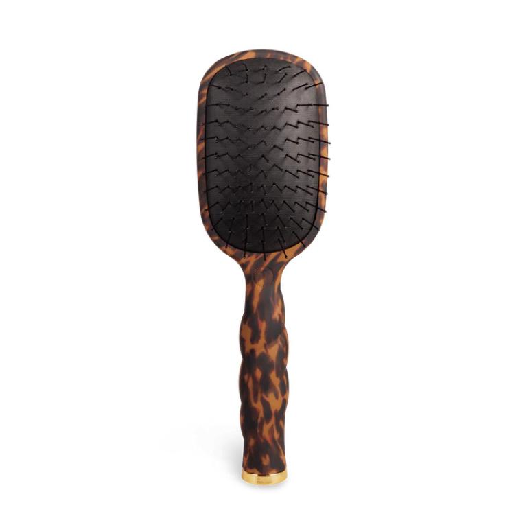 Teleties Detangler Brush for Fine Hair Tortoise