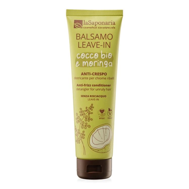 La Saponaria Cocco Bio e Moringa Leave-In Conditioner
