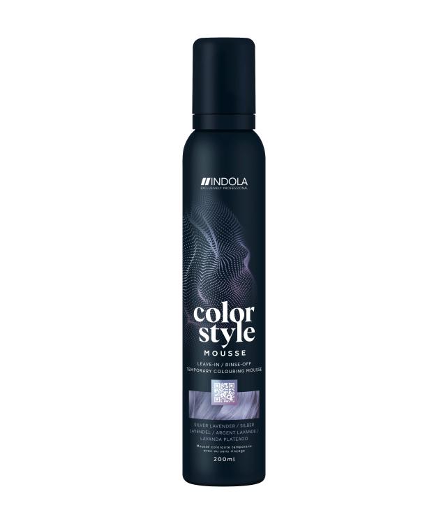 Indola Color Style Mousse Silver Lavender