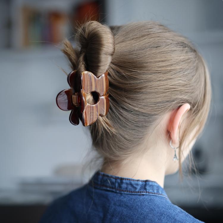 Helly Hair Haarklammer Bloom Holz