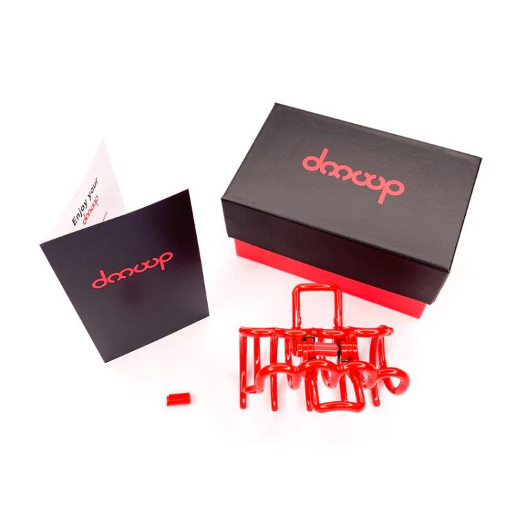 Doouup Haarklammer Lipstick Red