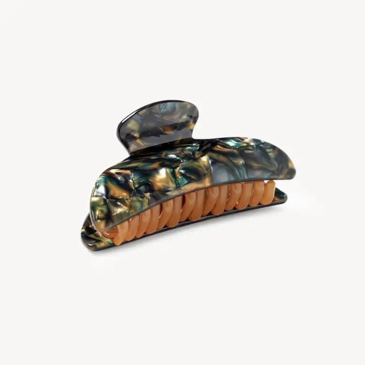 Machete Midi Hair Heirloom Green Tortoise