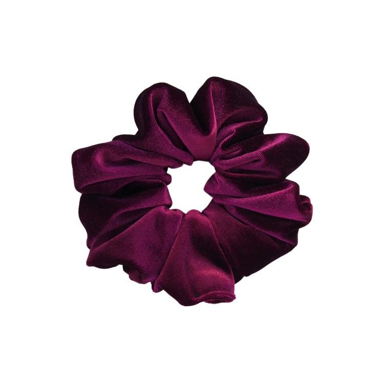 What a bun! Scrunchie Medium Velvet Ruby