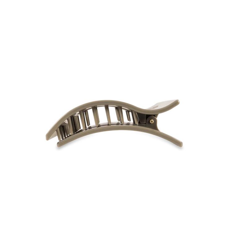 Teleties Small Flat Rectangle Hair Clip Sage Aint So